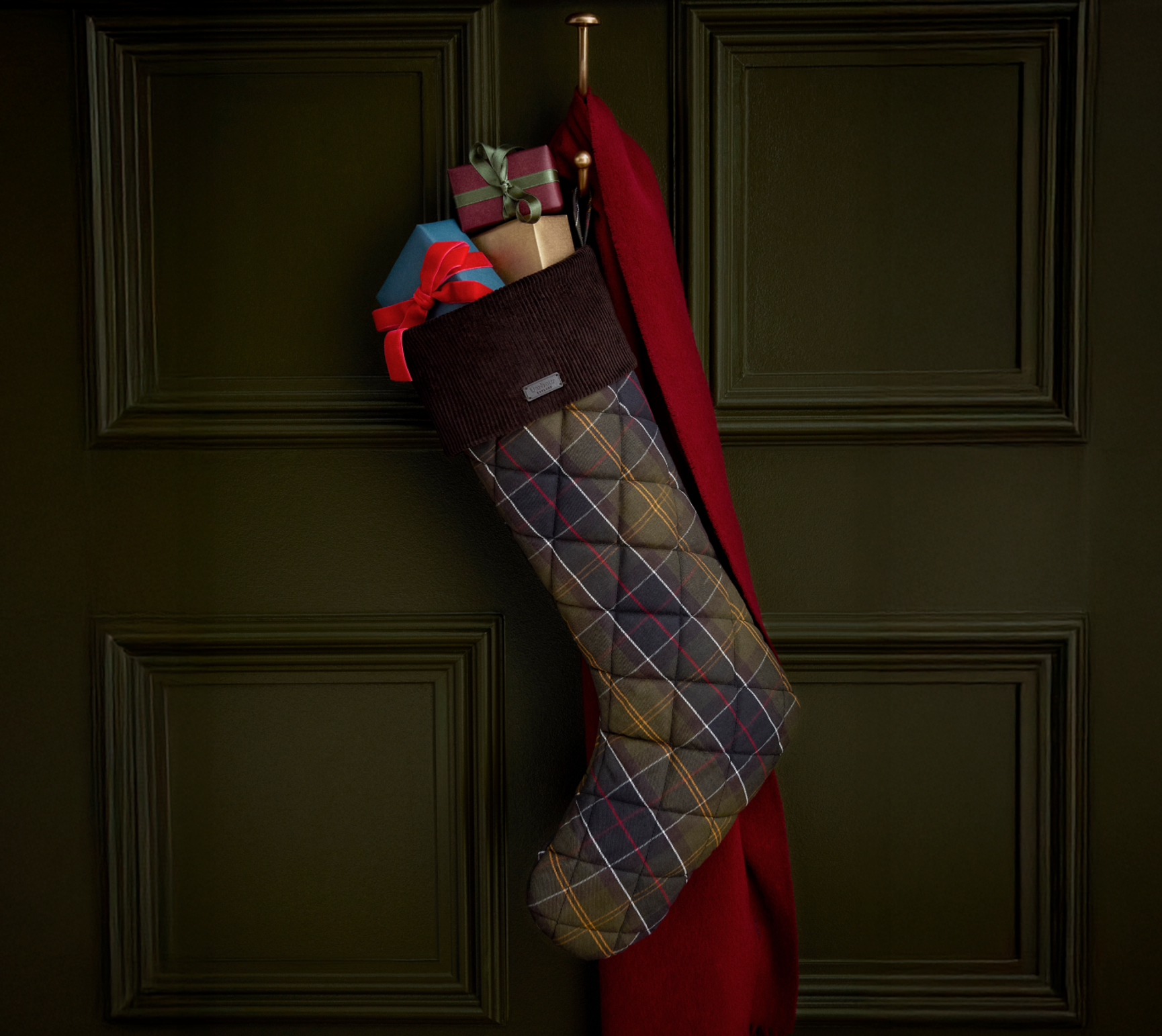 Julstrumpa från Barbour