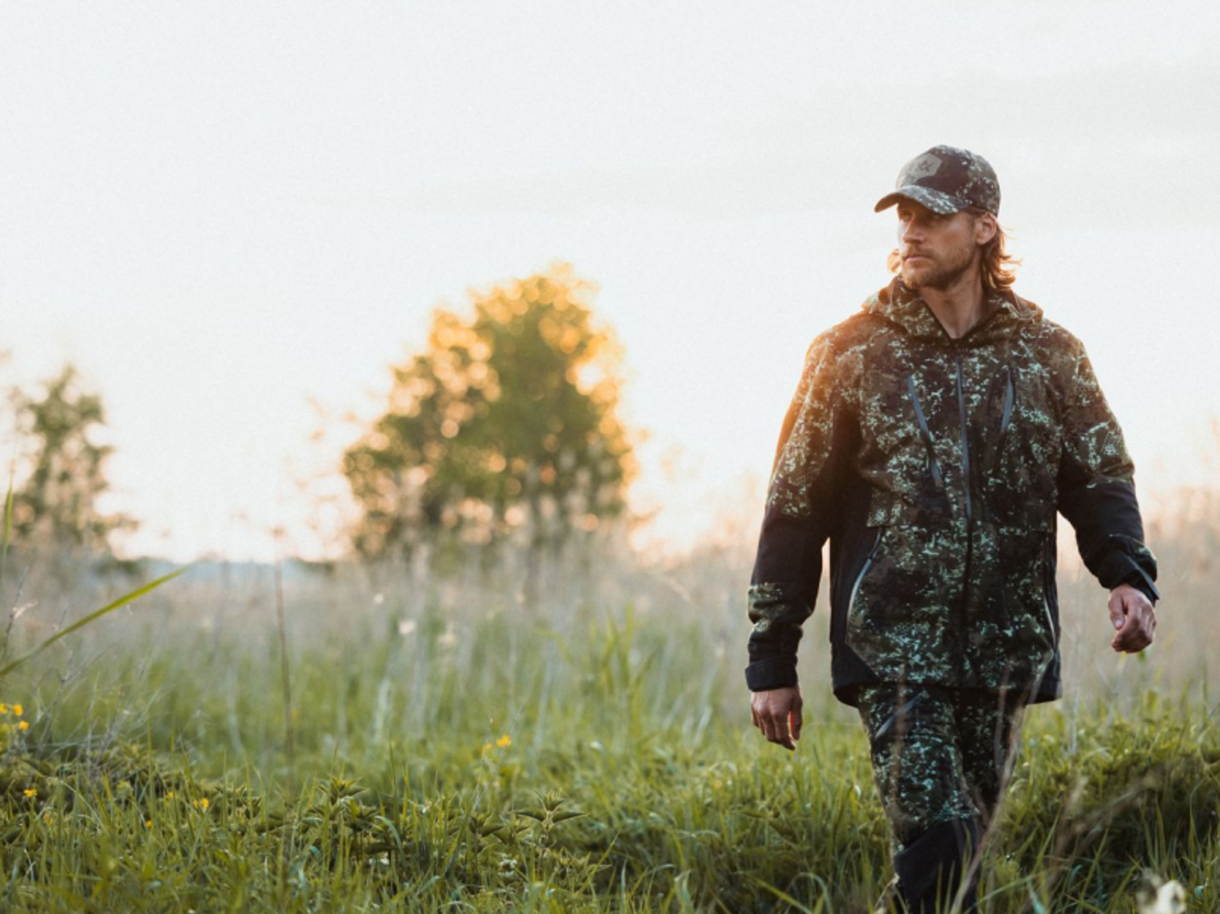 jaktställ från alaska 1795 i vårmiljö