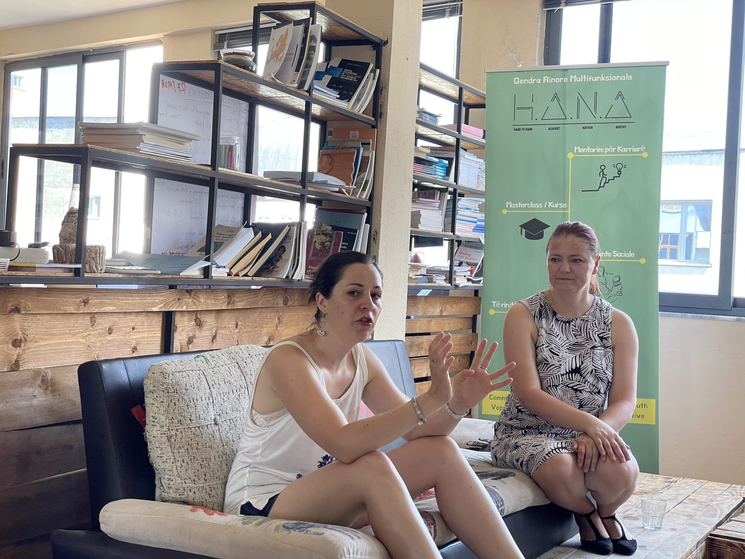 Visits @ H.A.N.A - Youth Express Network representatives