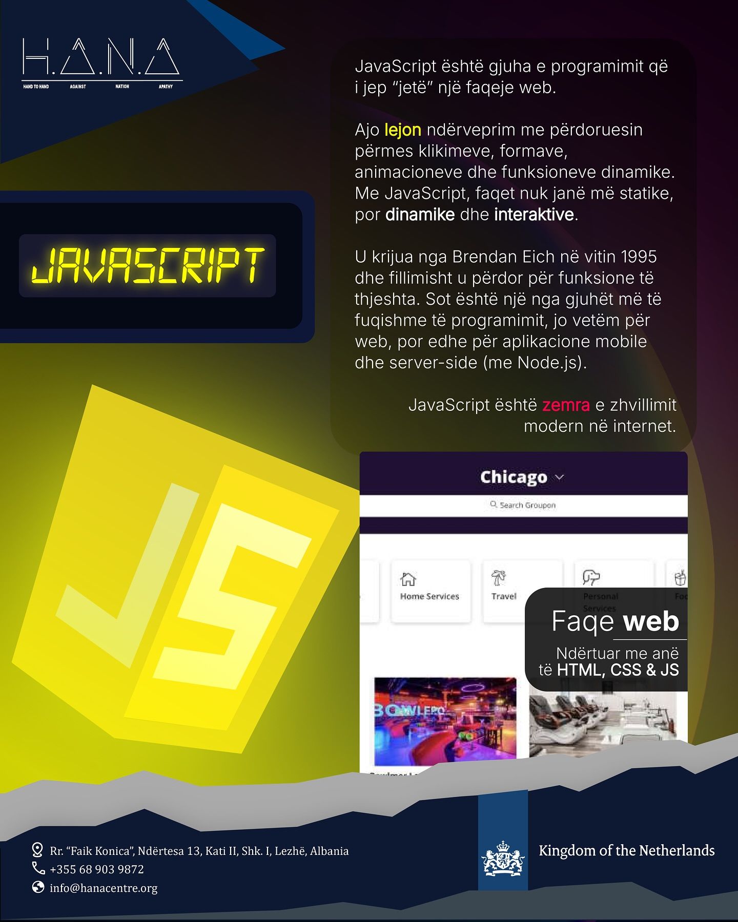 Join the Web & Graphic Design Course – H.A.N.A Centre