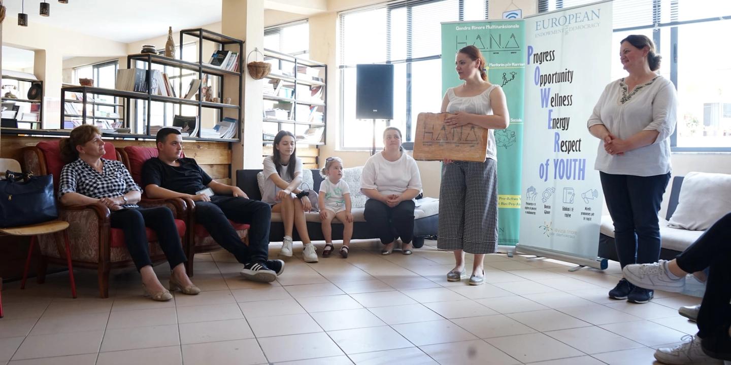 A welcoming visit- "Puke Youth Movement"