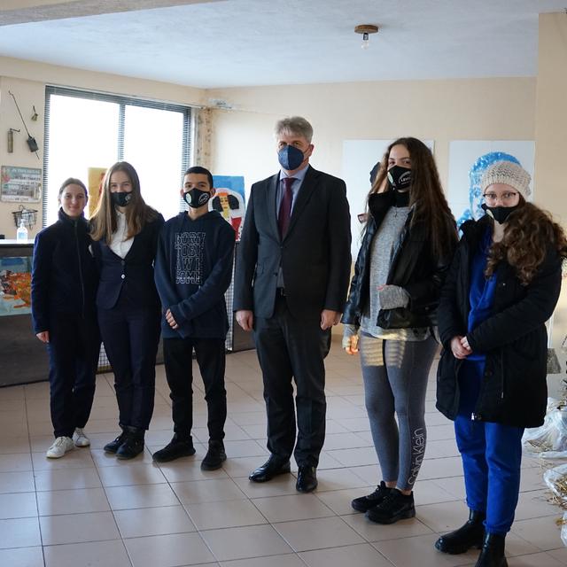 Meeting with His Excellency Dr. Christian Steiner| Details of our intervention " Debate as a European"