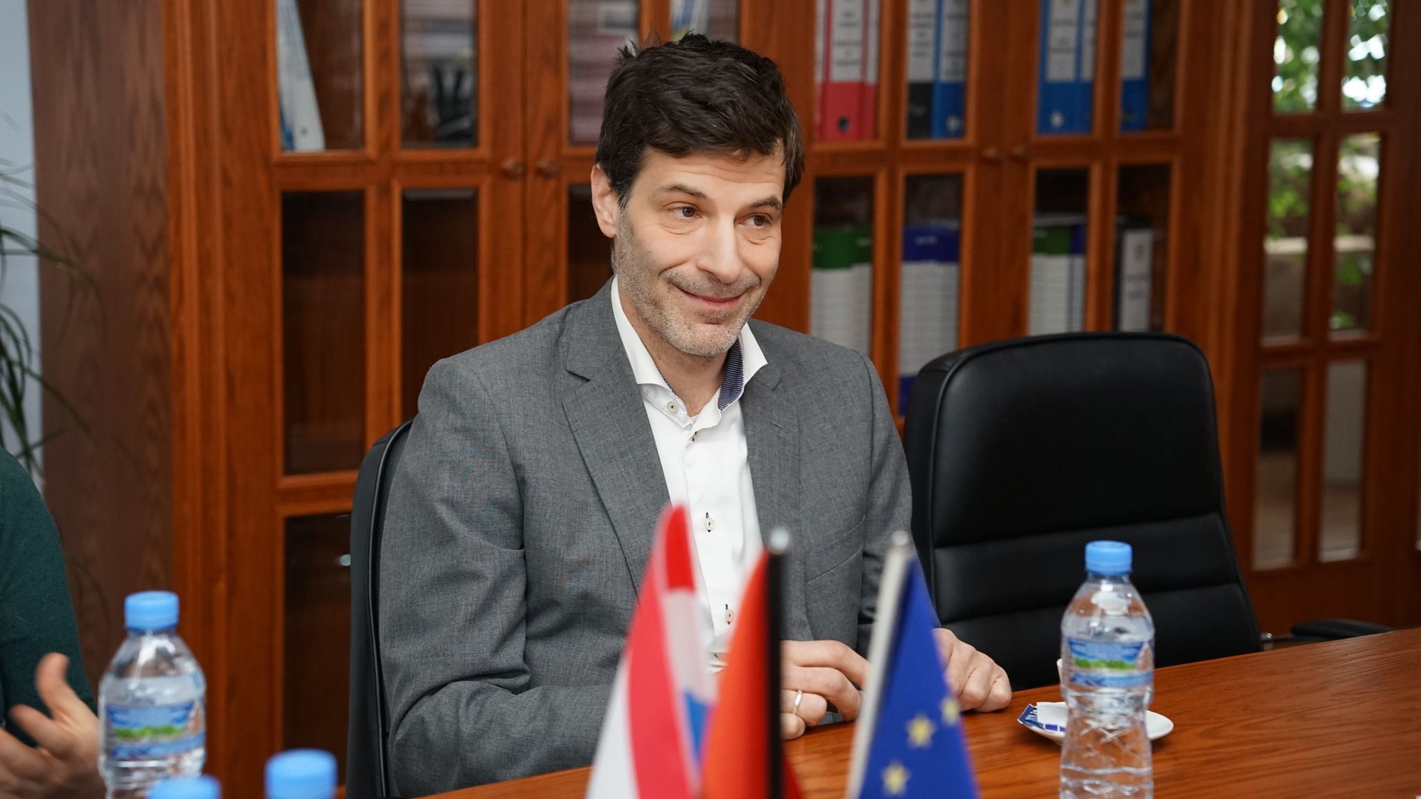 Visit to the Municipality of Lezha| (Mr. Pjerin Ndreu, Mr. Hasan Muça)