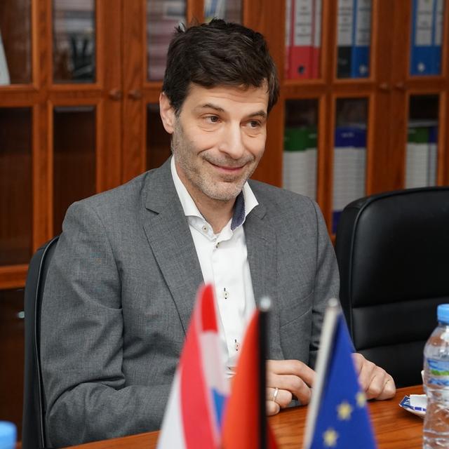 Visit to the Municipality of Lezha| (Mr. Pjerin Ndreu, Mr. Hasan Muça)