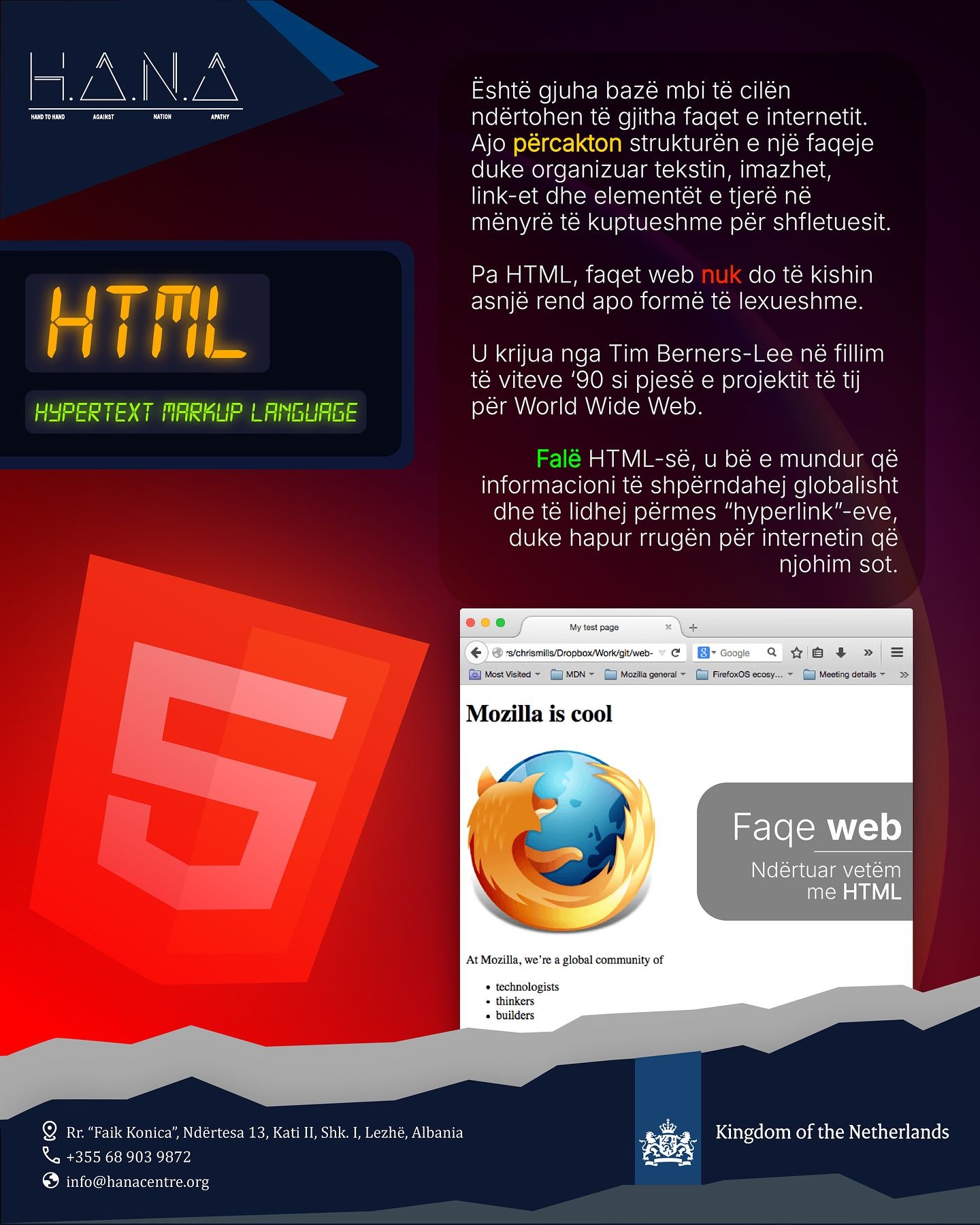 Join the Web & Graphic Design Course – H.A.N.A Centre