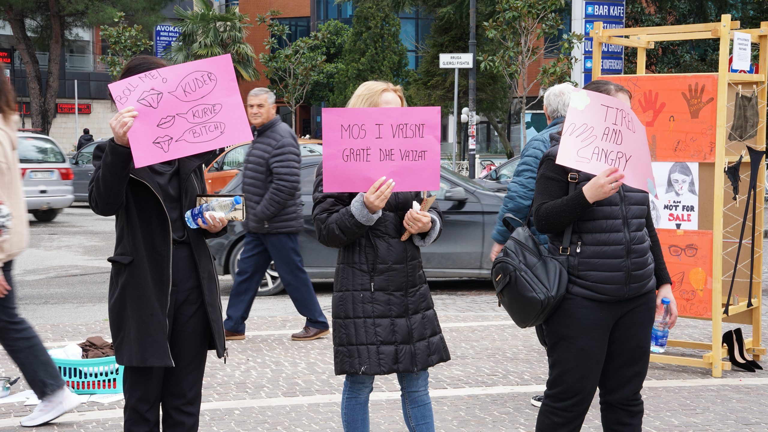 "The Square of Men Without Honor" - Exhibition - 8th of March Protest