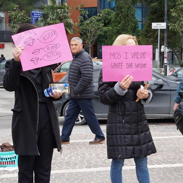 "The Square of Men Without Honor" - Exhibition - 8th of March Protest