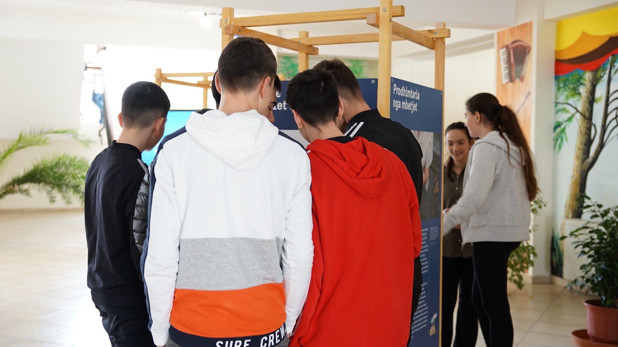 Re:waste on Tour – "Besëlidhja" School