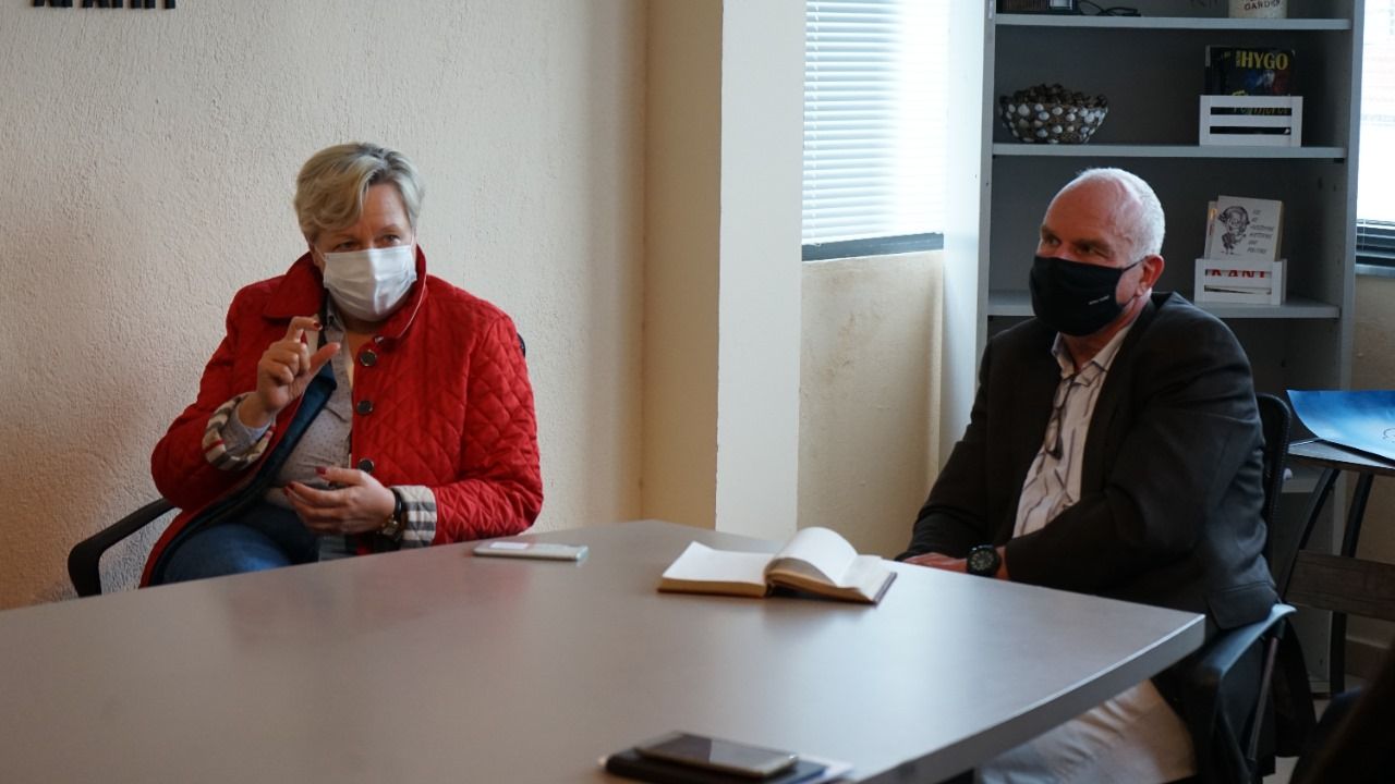 OSCE - ODIHR visit at H.A.N.A