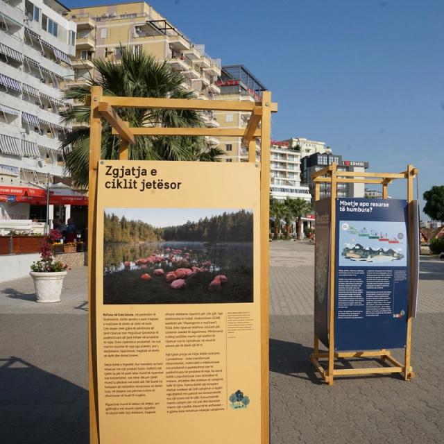 "Re:Waste - How Sweden is rethinking resources." – 2nd Edition | Re:waste on Tour || Shëngjin, at "Willson" Promenade