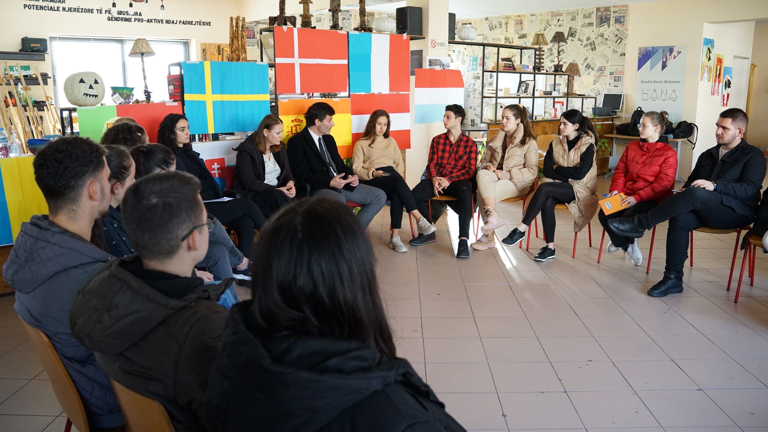 Visits @ H.A.N.A | His Excellency, the Luxembourg Ambassador to Albania, Mr. Philippe Donckel