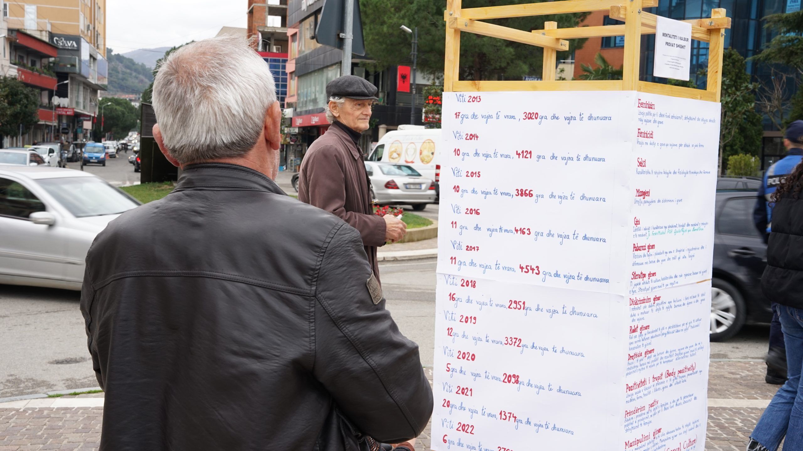 "The Square of Men Without Honor" - Exhibition - 8th of March Protest