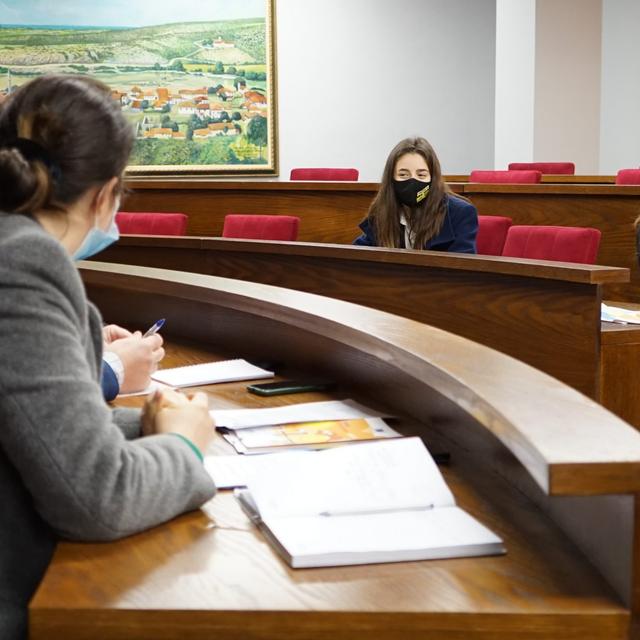 Visit to the Municipality of Lezha - Winter School "Introduction to Politics & European Integration"