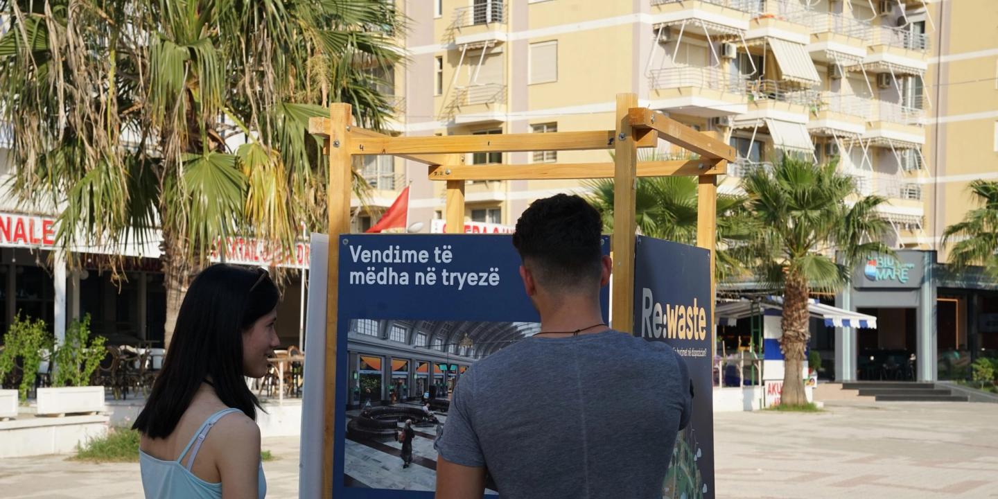"Re:Waste - How Sweden is rethinking resources." – 2nd Edition | Re:waste on Tour || Shëngjin, at "Willson" Promenade