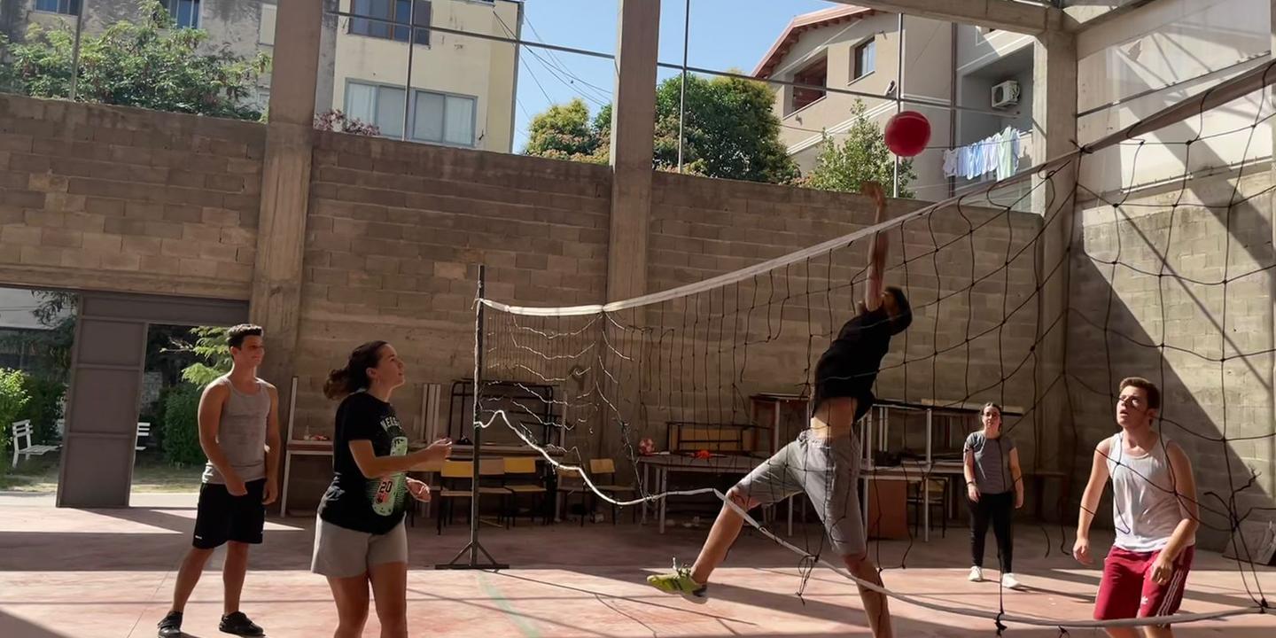 Summer Activities - Volleyball game
