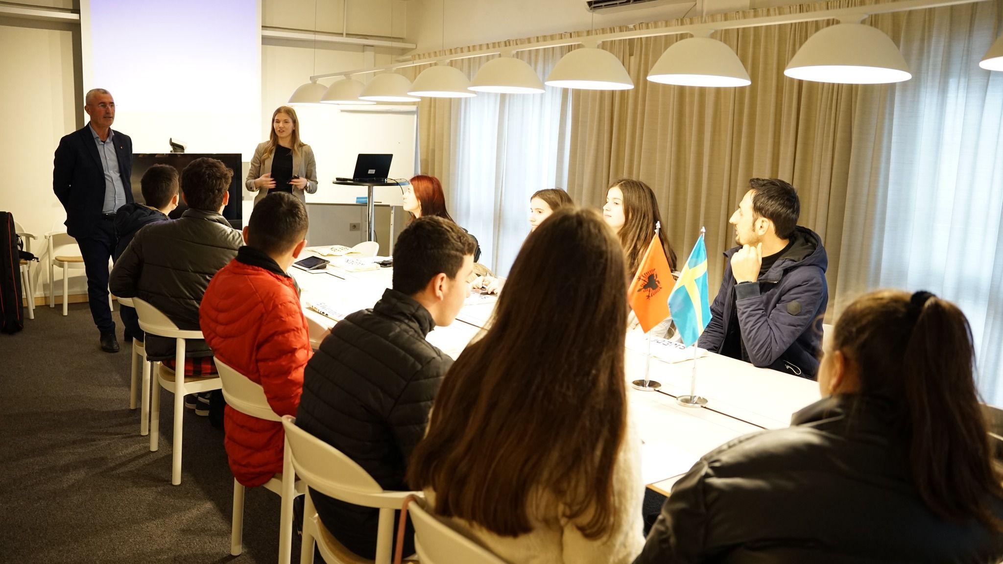 Study Visit – Embassy of Sweden in Tirana | “Debating like a European”