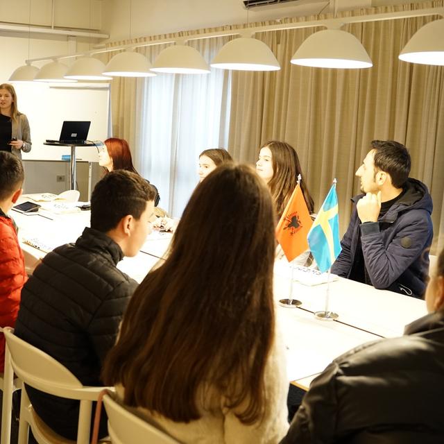 Study Visit – Embassy of Sweden in Tirana | “Debating like a European”