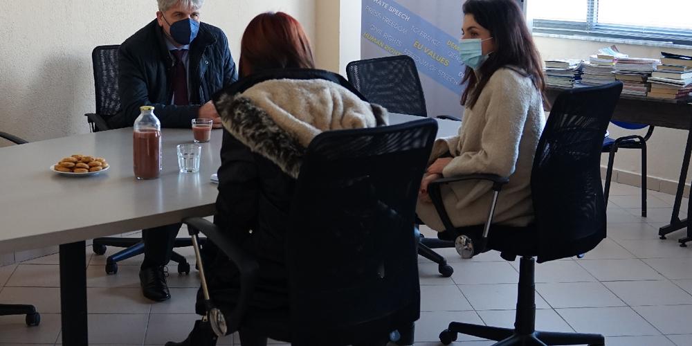 Meeting with His Excellency Dr. Christian Steiner| Details of our intervention " Debate as a European"