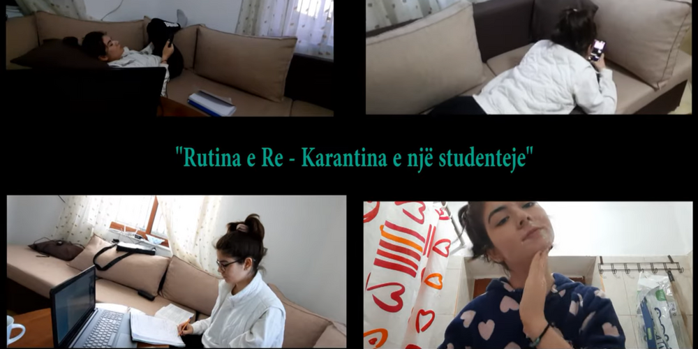 Illustrative video; The day of a student in quarantine conditions!