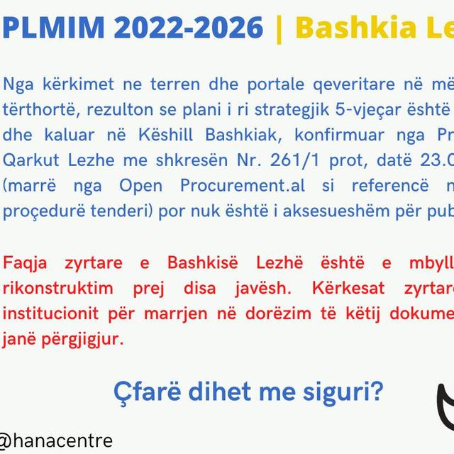 A research about the situation of waste management| Municipality of Lezha