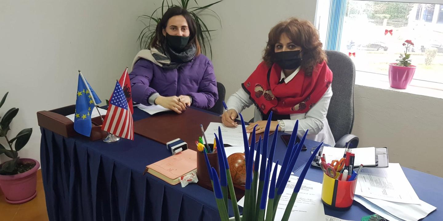 Signed agreement with "Gjergj Kastrioti" School - "Youth, Recycling, Respect - Ecosystem of Love for the Environment"