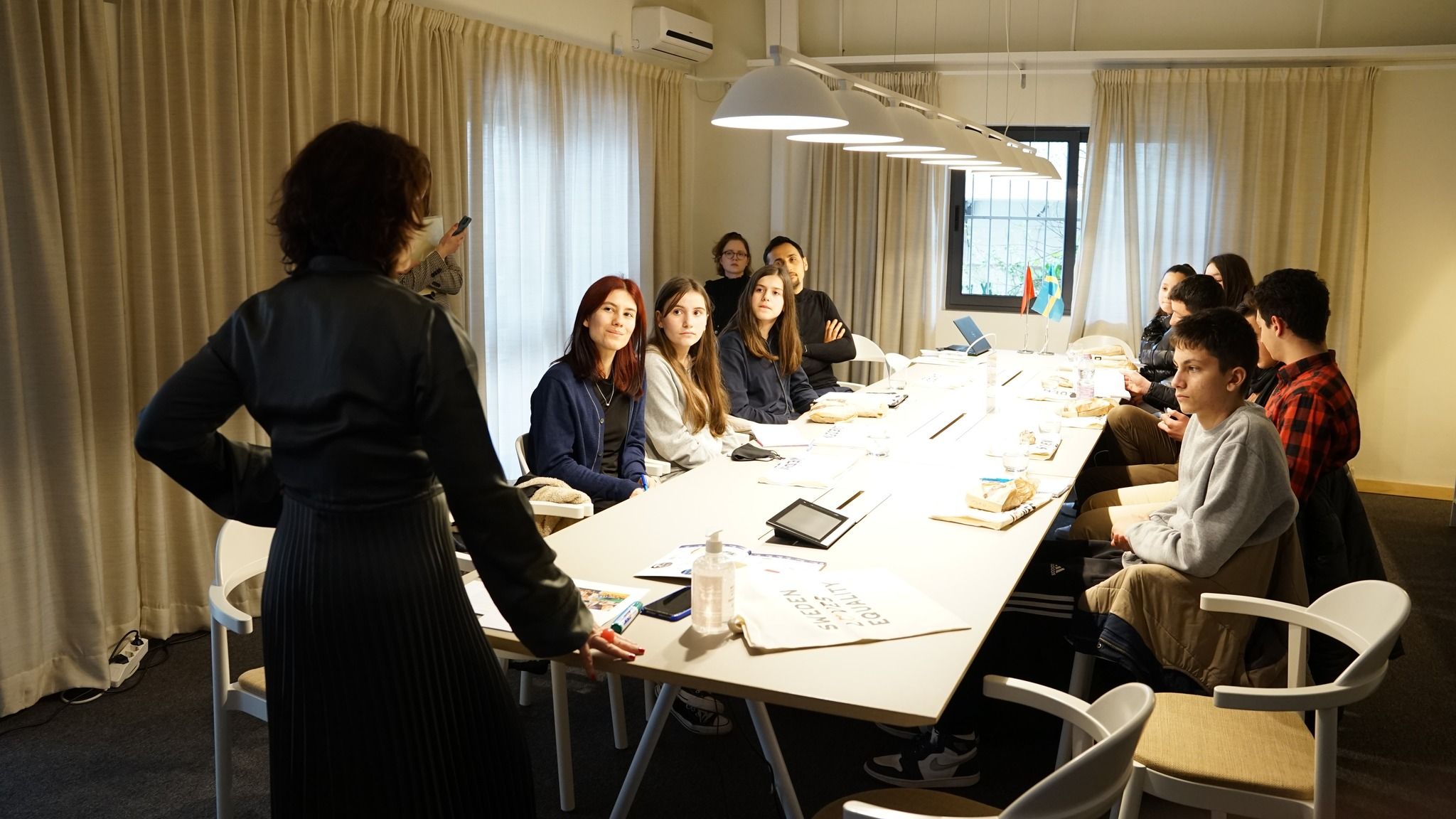 Study Visit – Embassy of Sweden in Tirana | “Debating like a European”