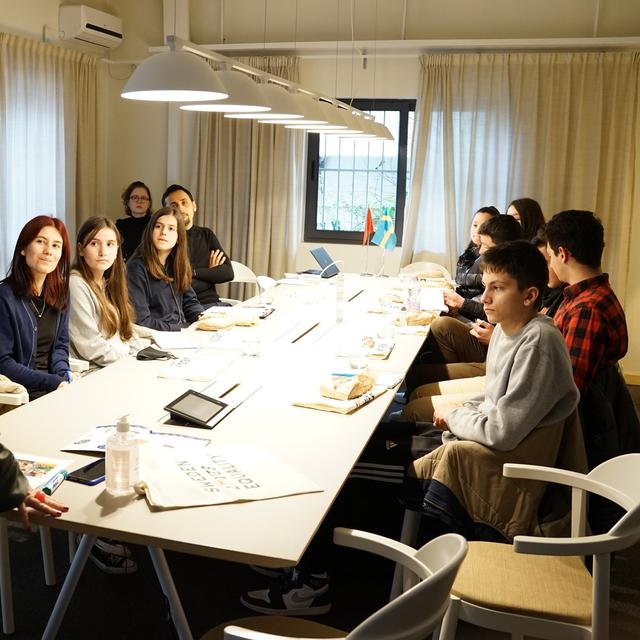 Study Visit – Embassy of Sweden in Tirana | “Debating like a European”