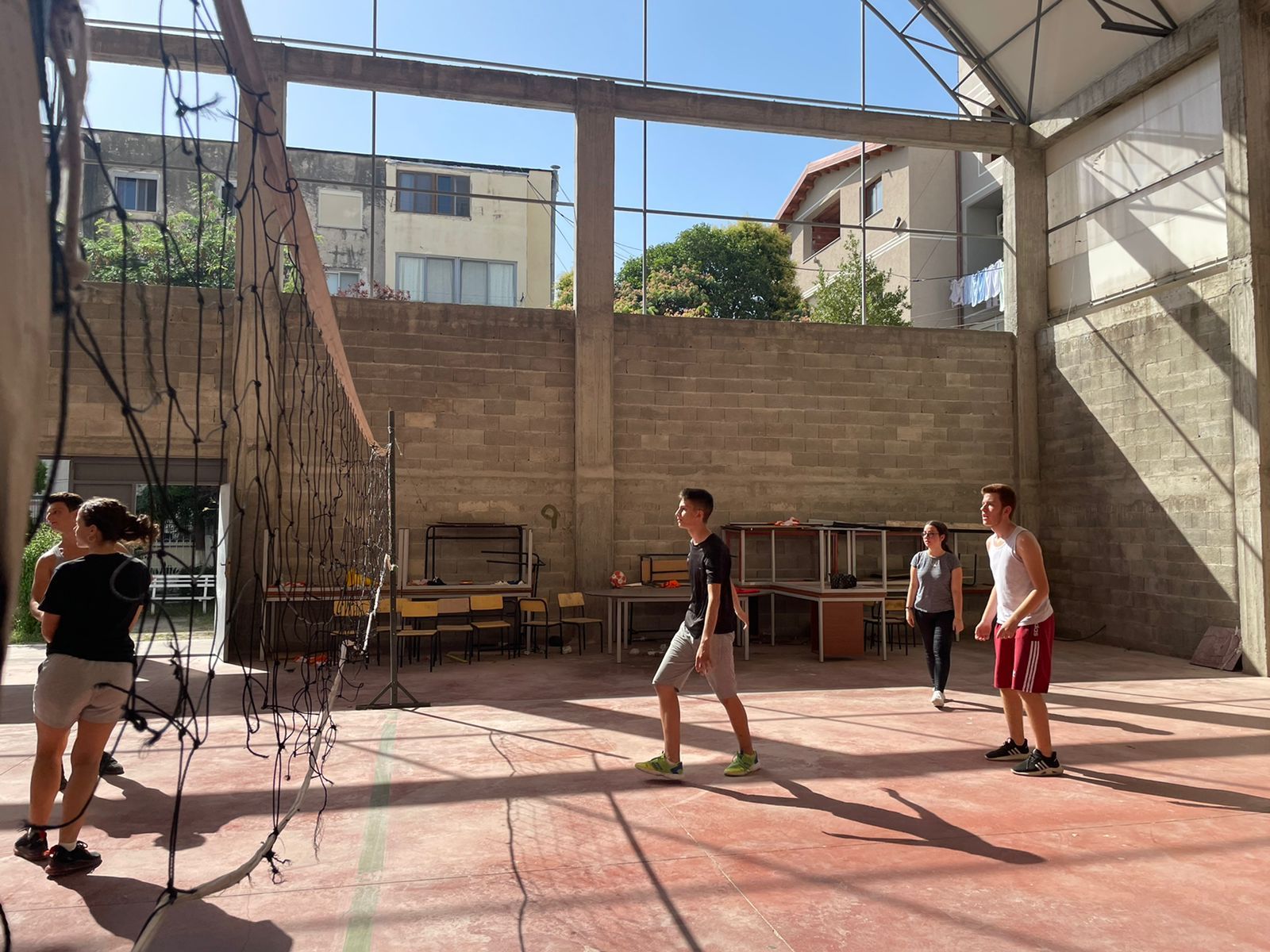Summer Activities - Volleyball game