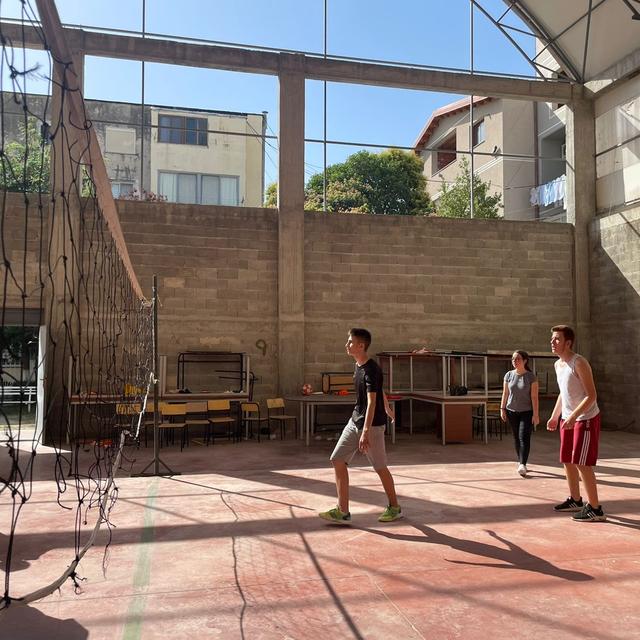 Summer Activities - Volleyball game