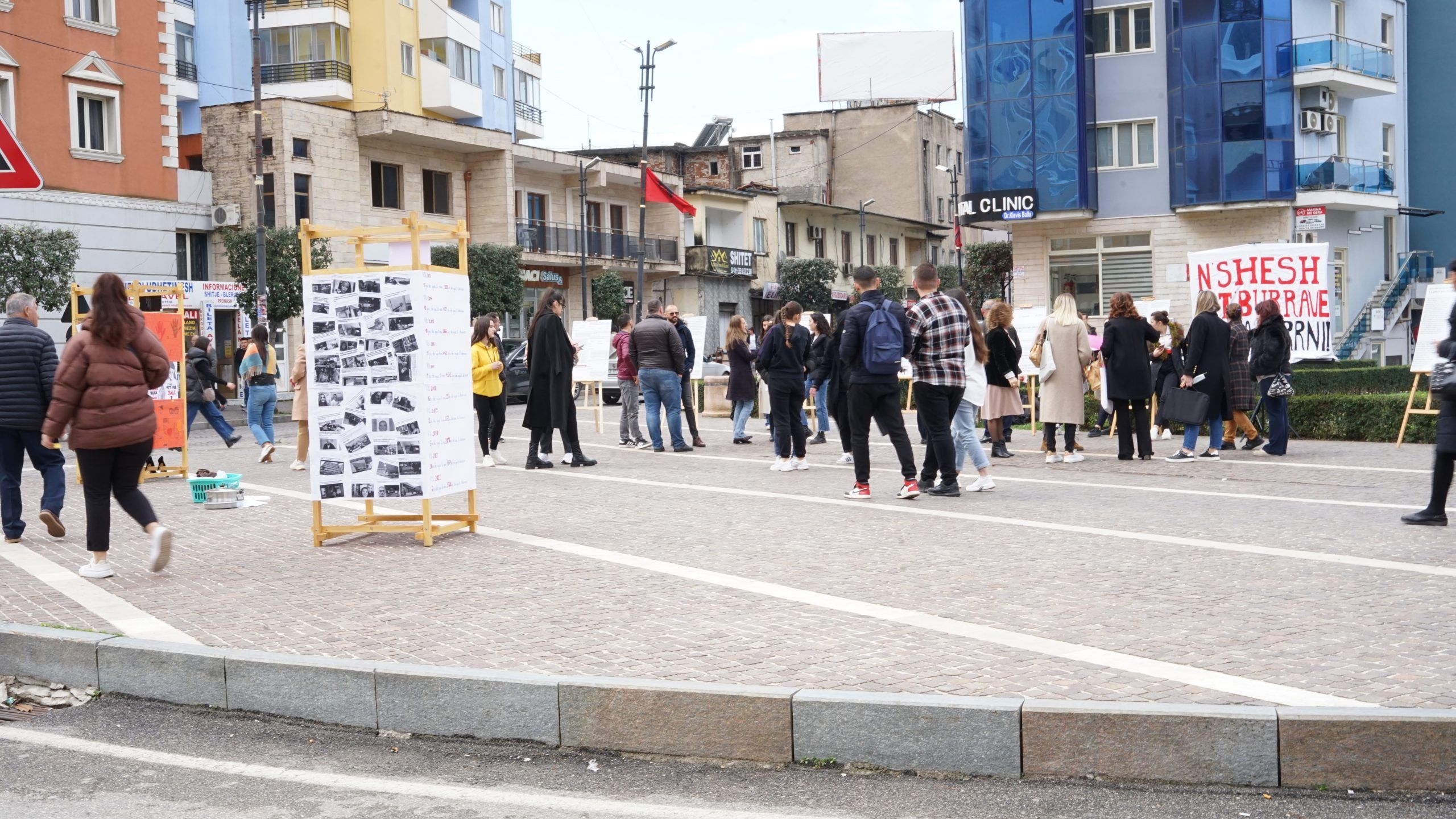 "The Square of Men Without Honor" - Exhibition - 8th of March Protest