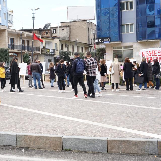 "The Square of Men Without Honor" - Exhibition - 8th of March Protest
