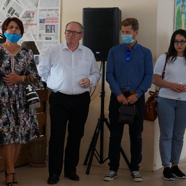 Inauguration of the H.A.N.A Youth Center in Lezha, "Chamber of Friends"