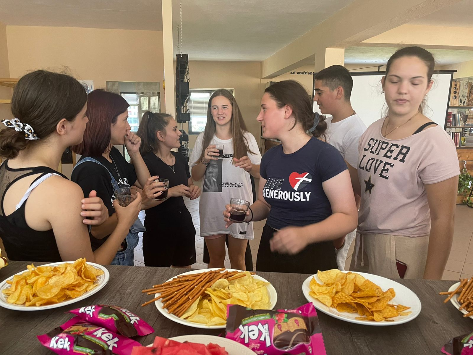 Get together - Temporary farewell for Enea, our volunteer.