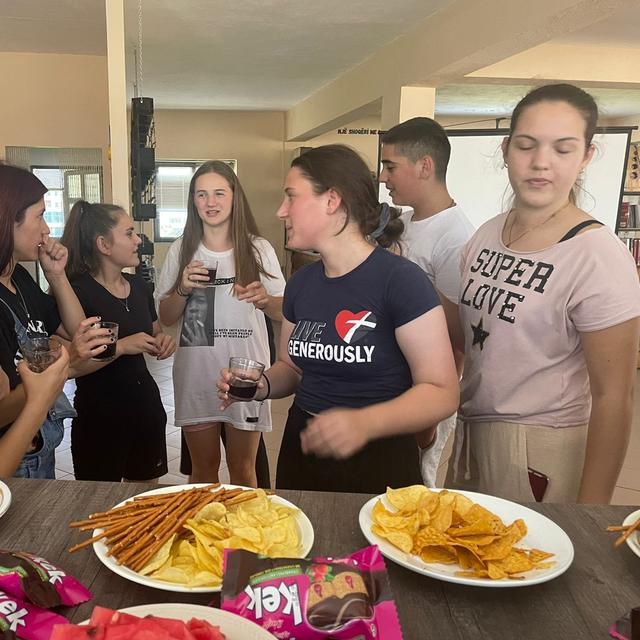 Get together - Temporary farewell for Enea, our volunteer.