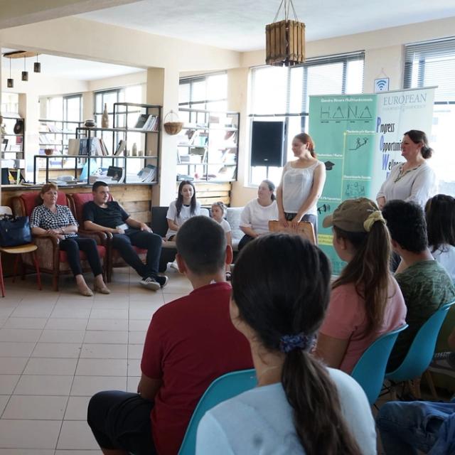 A welcoming visit- "Puke Youth Movement"