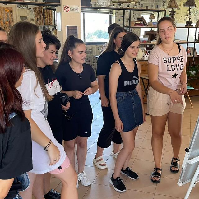 Get together - Temporary farewell for Enea, our volunteer.
