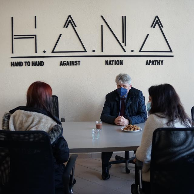 Meeting with His Excellency Dr. Christian Steiner| Details of our intervention " Debate as a European"