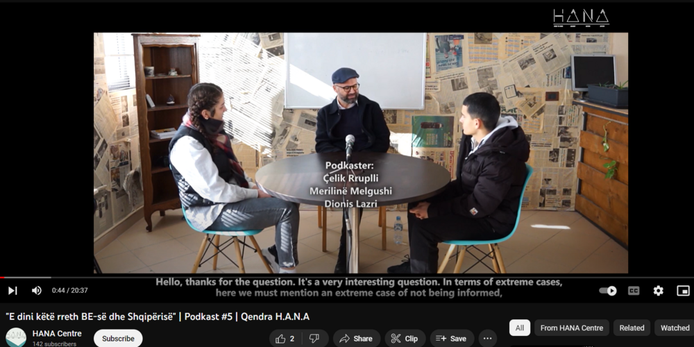 PODCAST #5 | "Fake news era and the voiding of the nation." | “Policymaking and the EU Accession Negotiation Process”