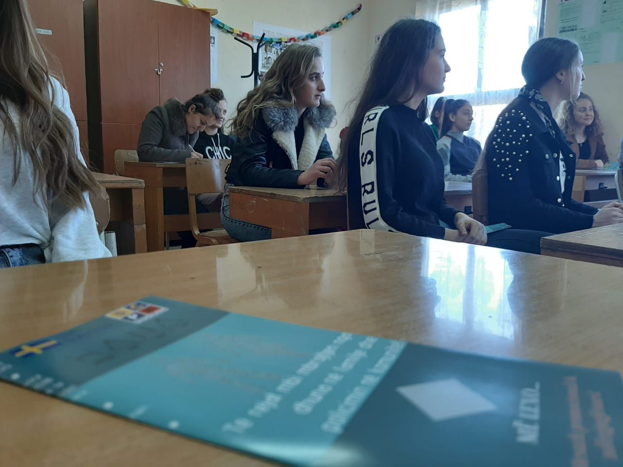 Informative meeting with the youth of the United High School "Llesh Nik Daka", Shënkollë