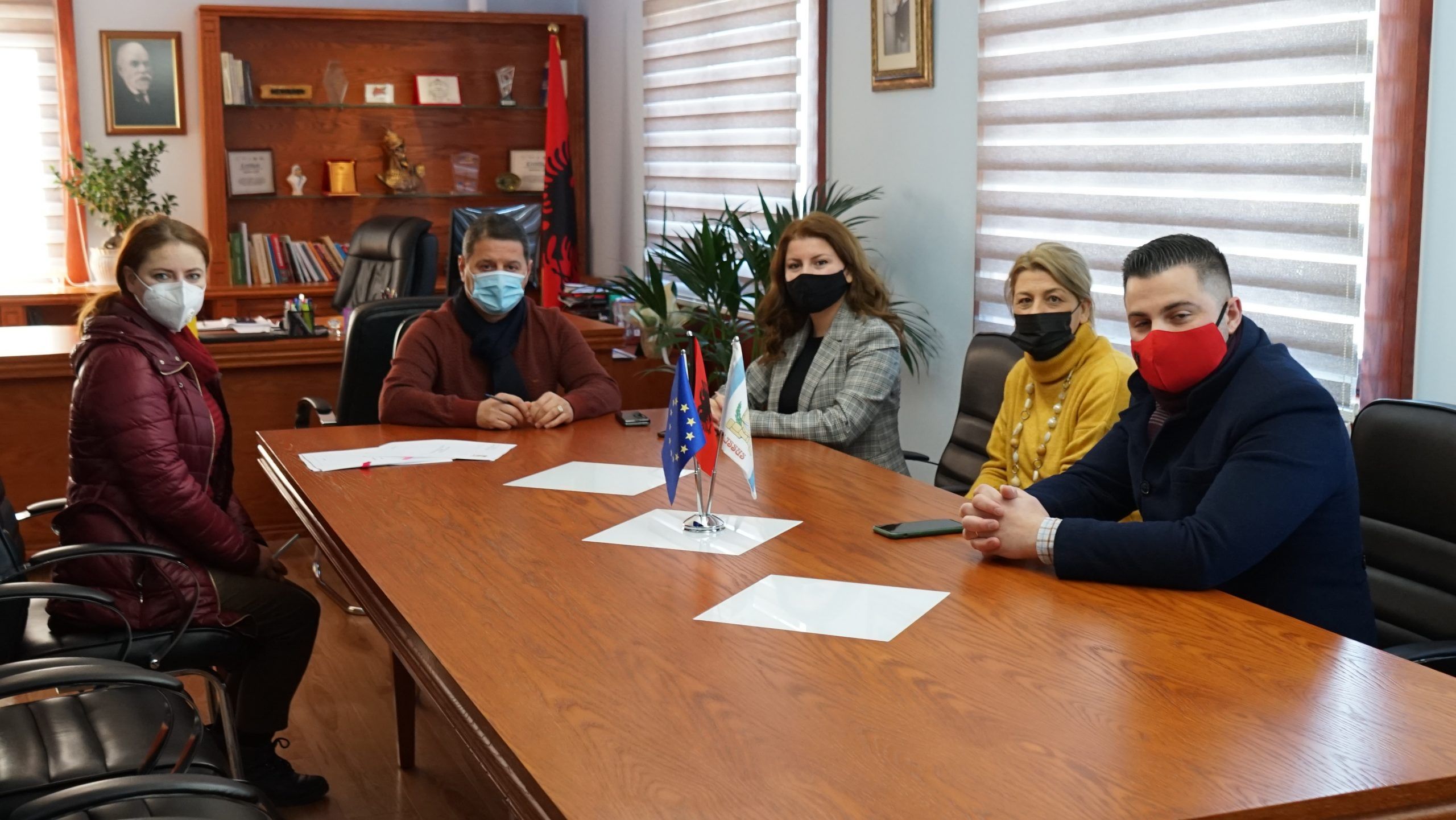 Signing of the institutional agreement with the Municipality of Lezha