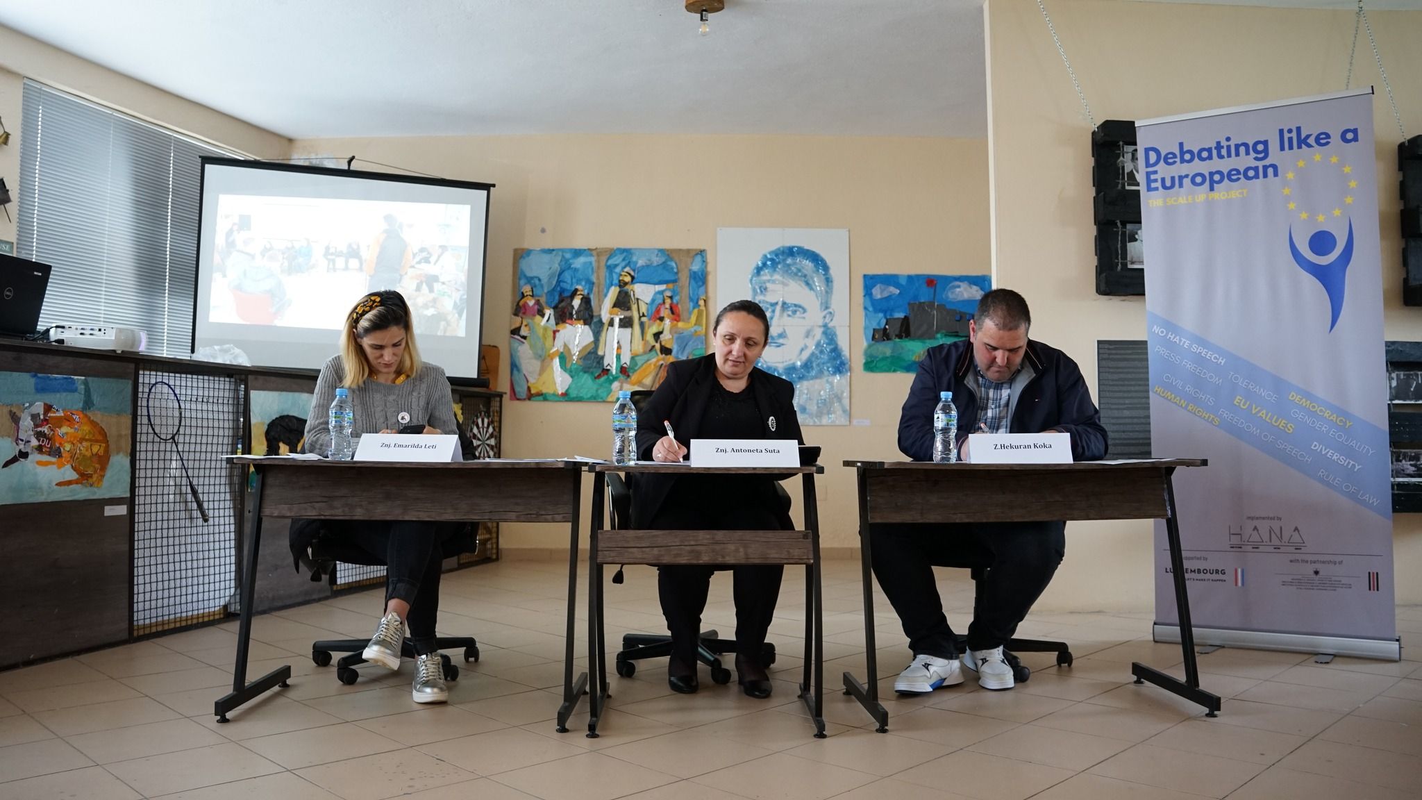 “Debating like a European” | Debate Tournament - Round IV | I-st Prize