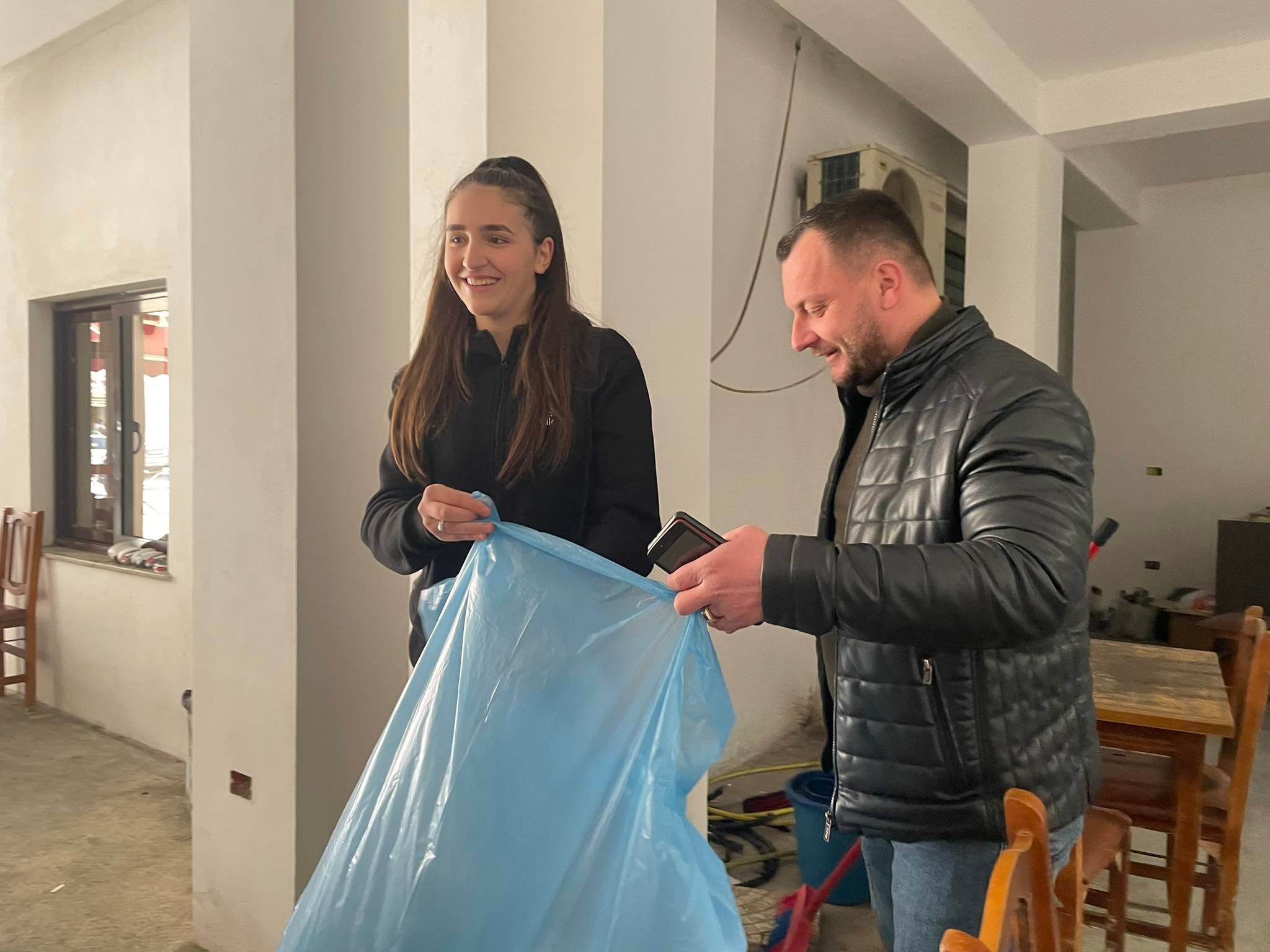 A system of recycable plastic collection| Meeting with the youth of CSH