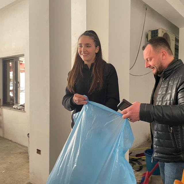 A system of recycable plastic collection| Meeting with the youth of CSH