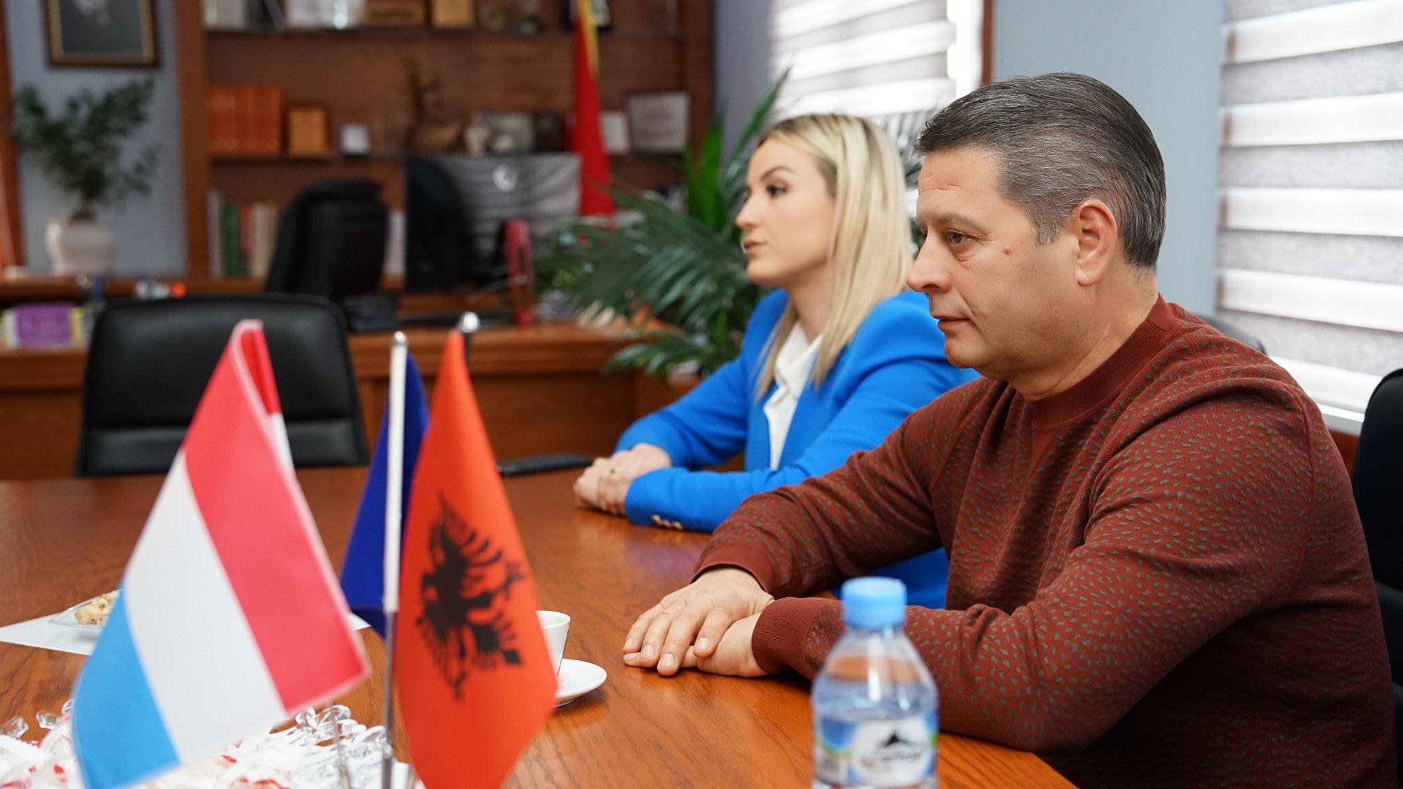 Visit to the Municipality of Lezha| (Mr. Pjerin Ndreu, Mr. Hasan Muça)