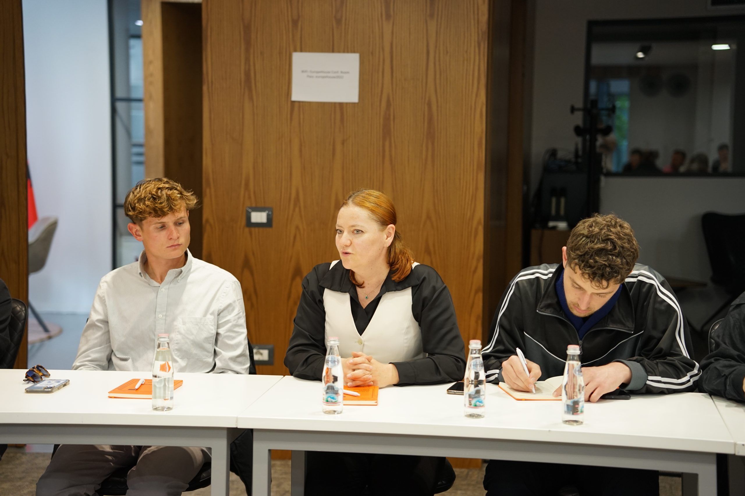 Youth of H.A.N.A and Arka (Shkoder) study visit with the EU Delegation