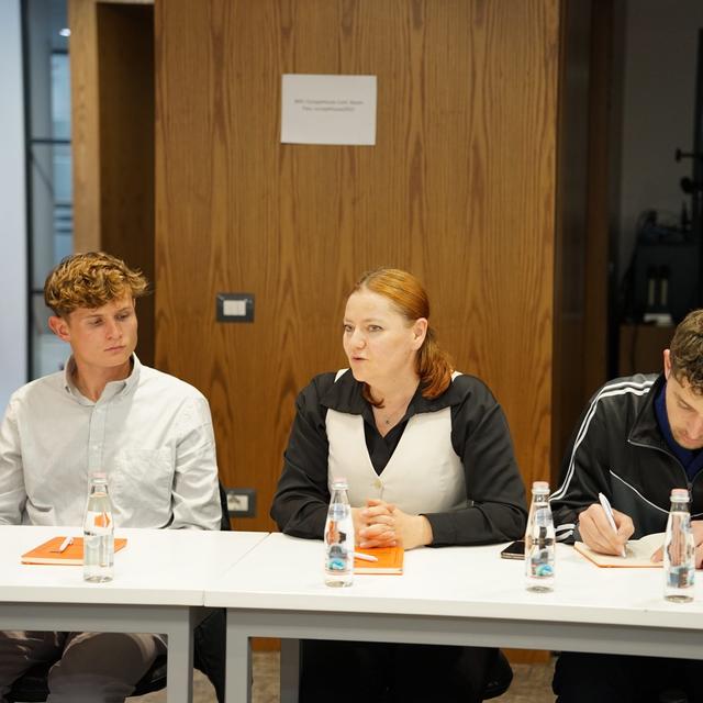 Youth of H.A.N.A and Arka (Shkoder) study visit with the EU Delegation