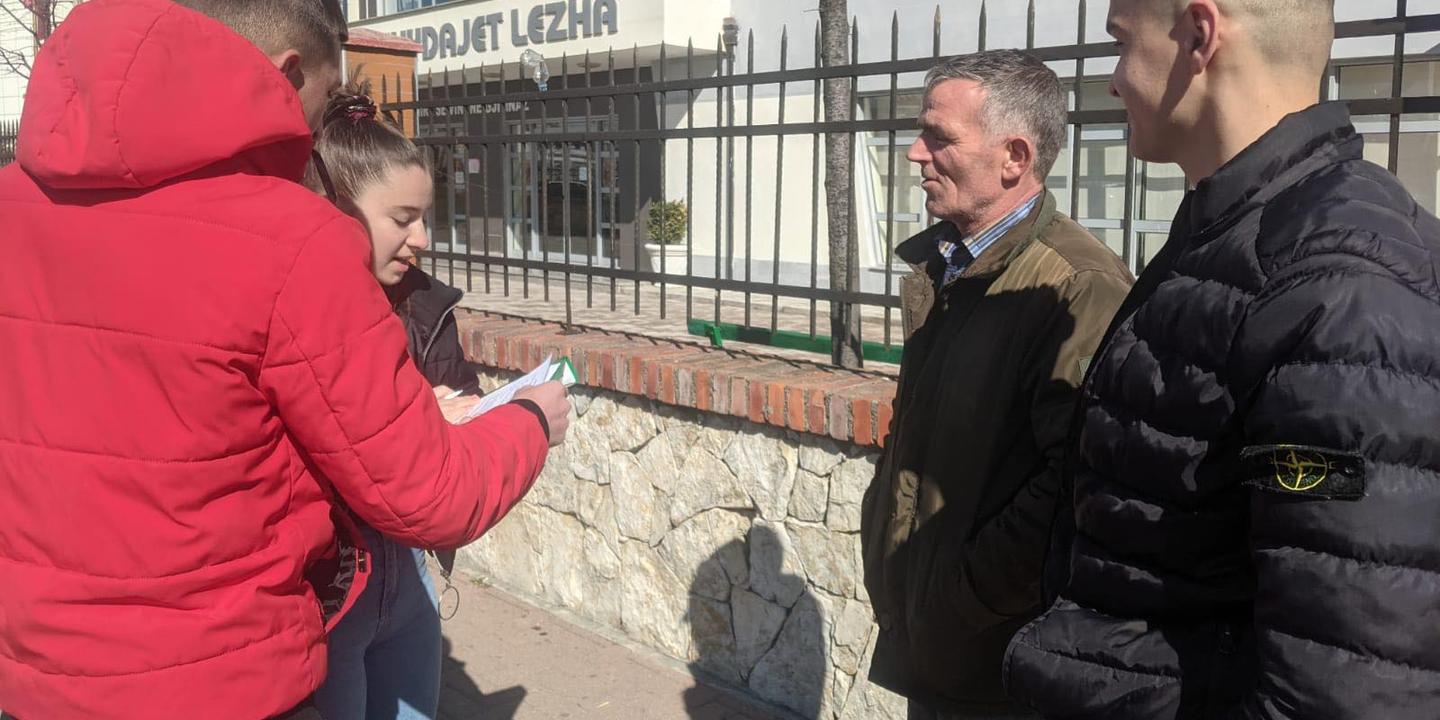 A questionniare conducted around Lezha| Recycling of plastic