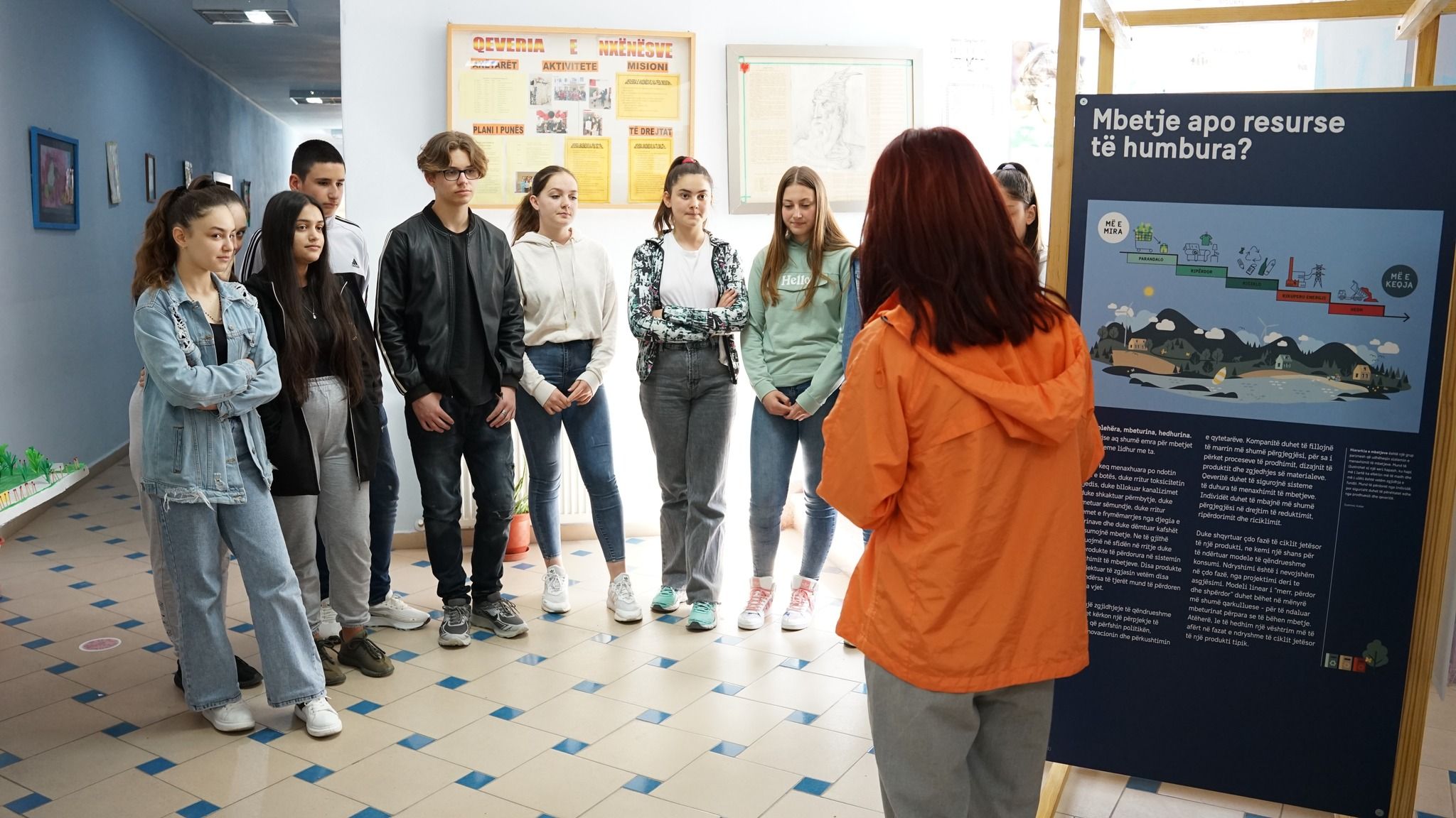 Re:waste on Tour - Gjergj Fishta School