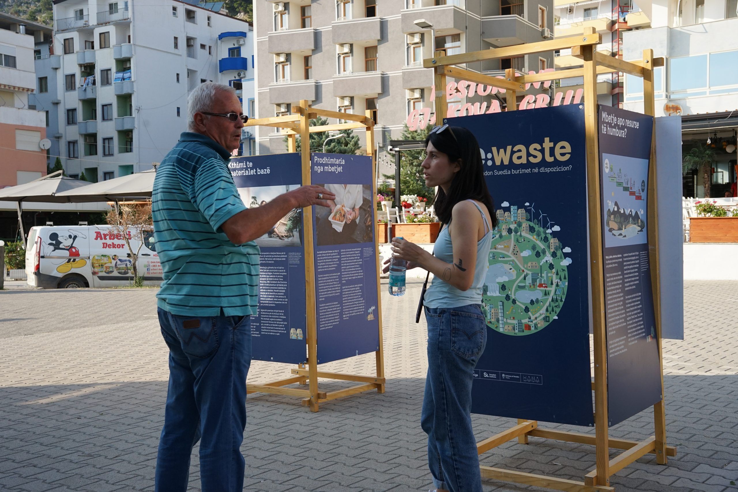 "Re:Waste - How Sweden is rethinking resources." – 2nd Edition | Re:waste on Tour || Shëngjin, at "Willson" Promenade
