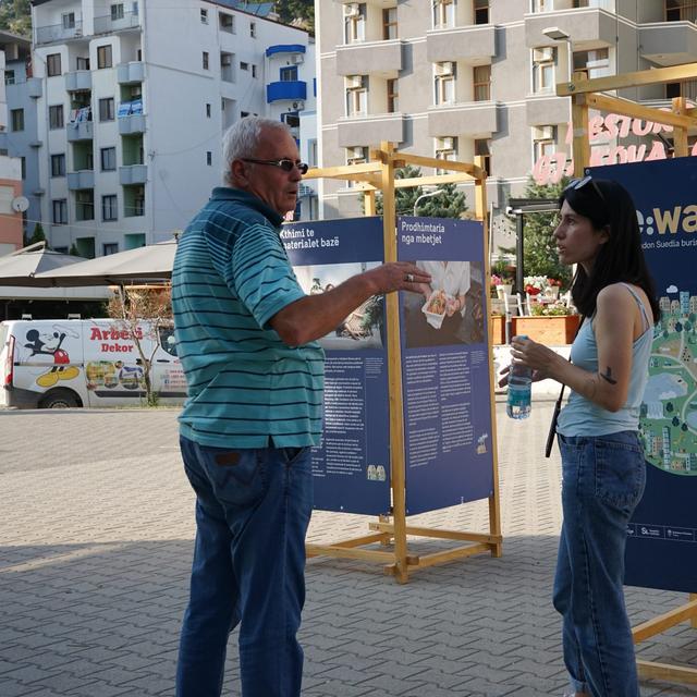 "Re:Waste - How Sweden is rethinking resources." – 2nd Edition | Re:waste on Tour || Shëngjin, at "Willson" Promenade